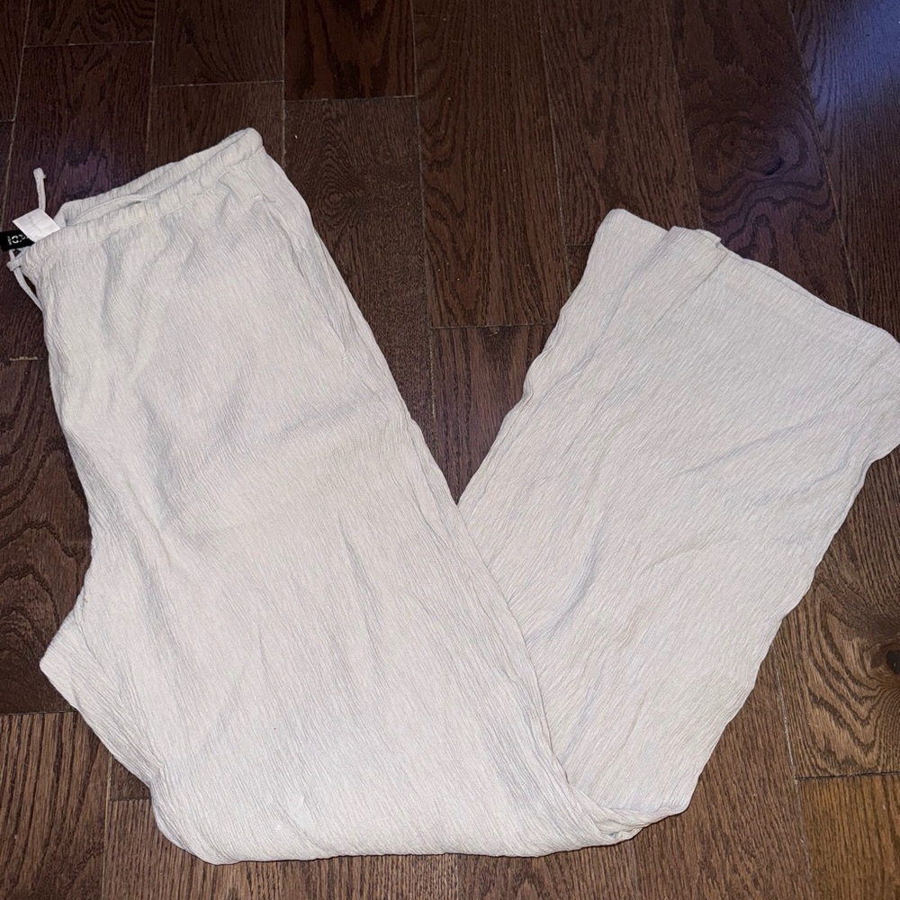 H&M crinkle pant